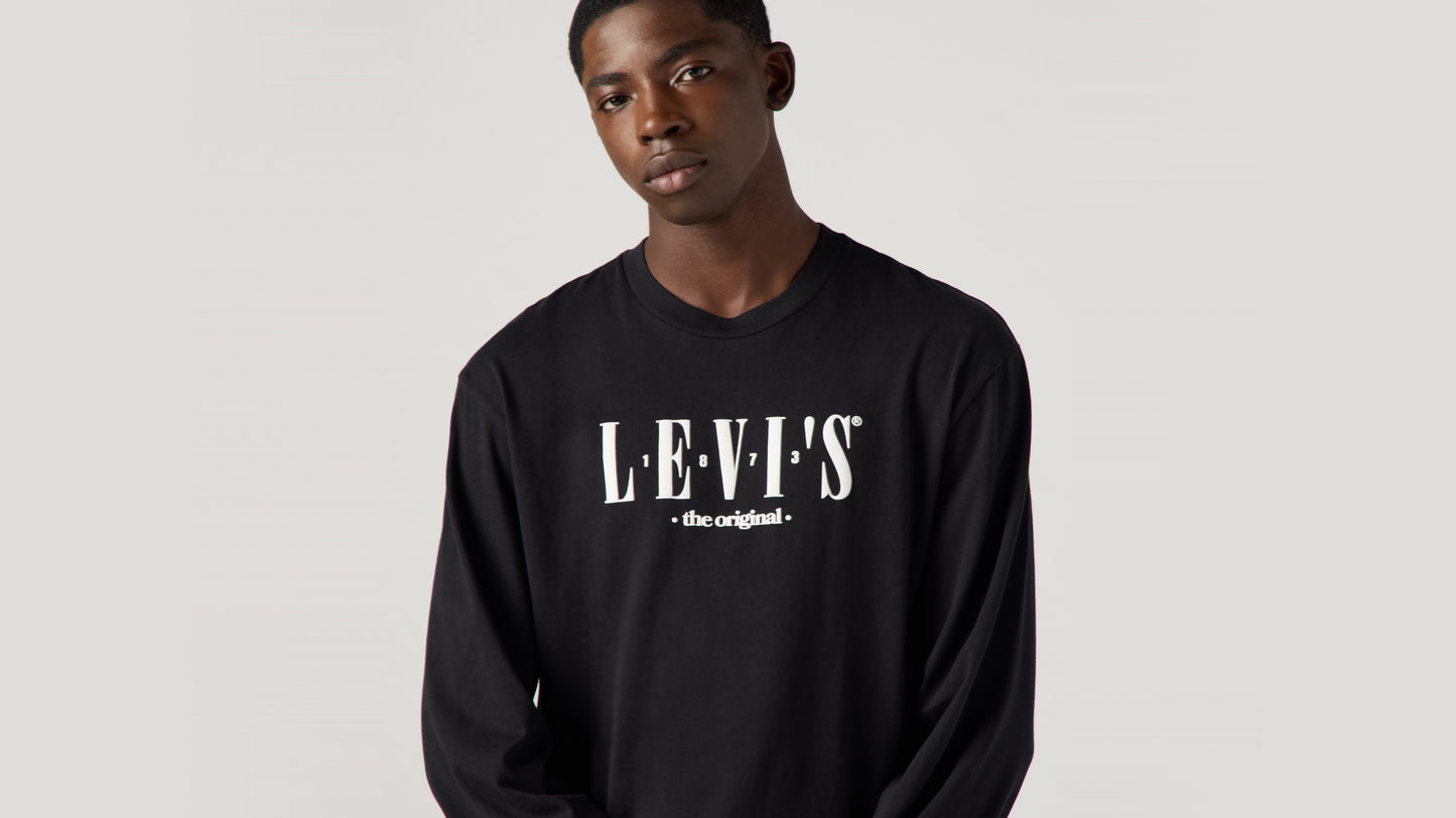 Levi's® Men's Long-Sleeve Graphic Authentic T-Shirt
