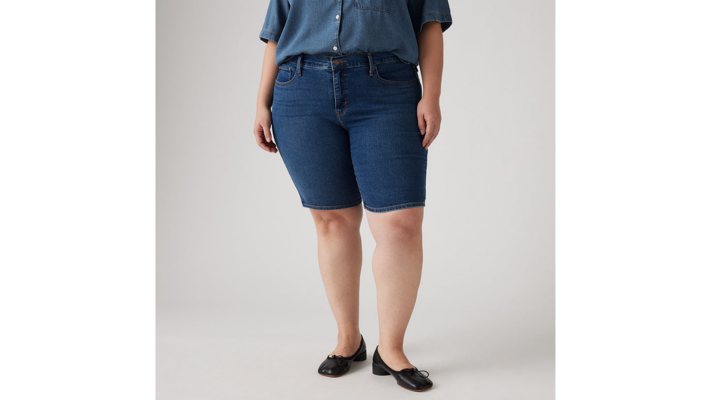 Levi's® Women's Shaping Bermuda Shorts (Plus Size)