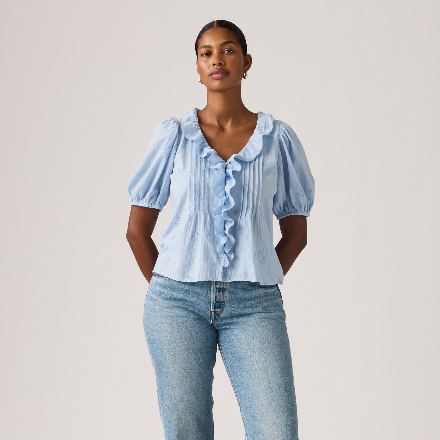 Levi's® Women's Giselle Ruffle Blouse