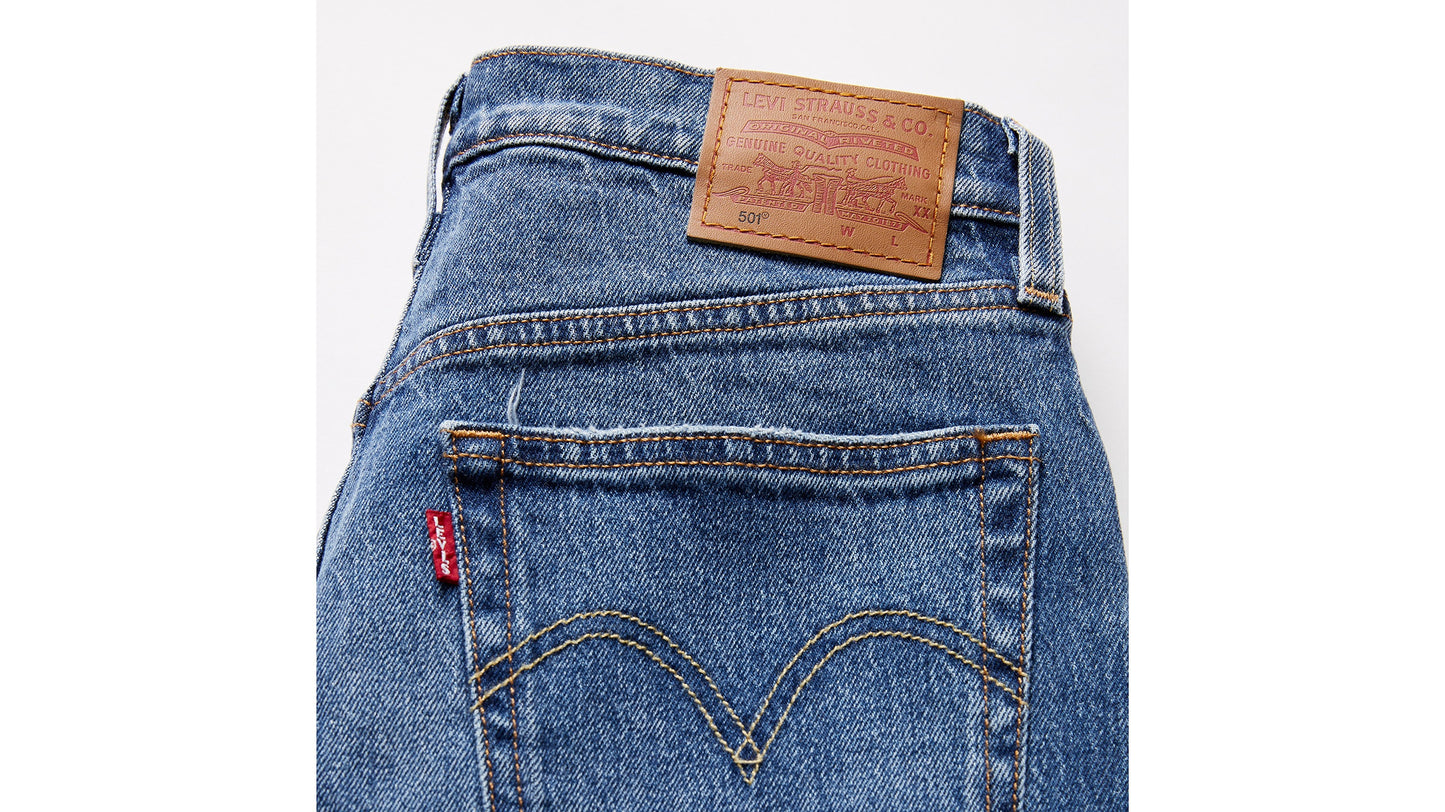 Levi’s Women’s 501 Original Jeans, Flat Lay Detail Shot