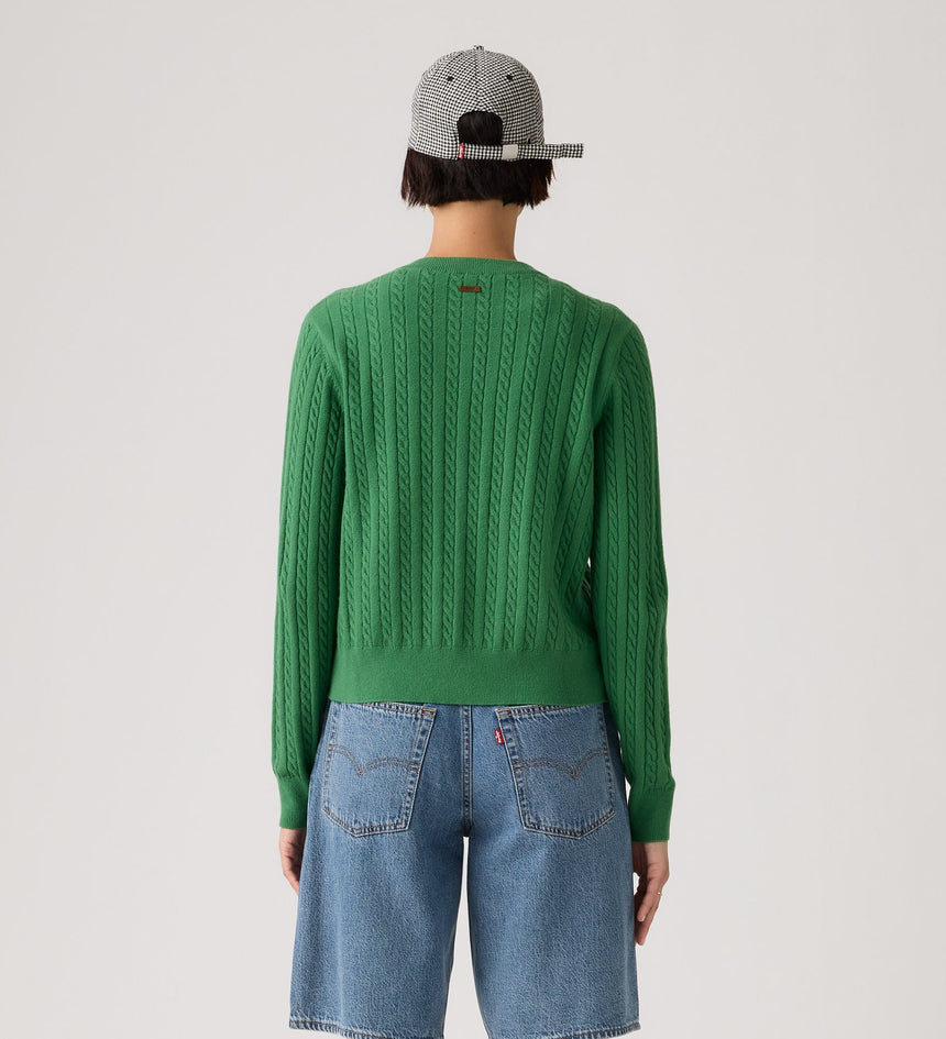 Main 2 - Levi's® Women's Supersoft Crewneck Cardigan - 0037P0017