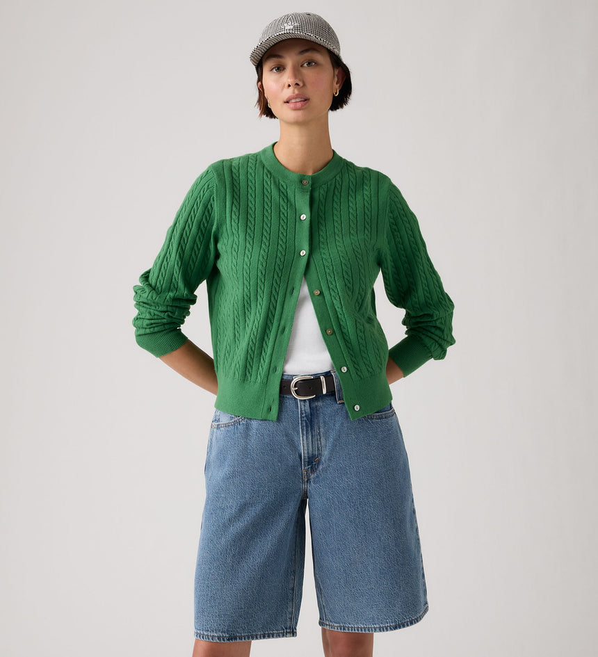 Main 3 - Levi's® Women's Supersoft Crewneck Cardigan - 0037P0017