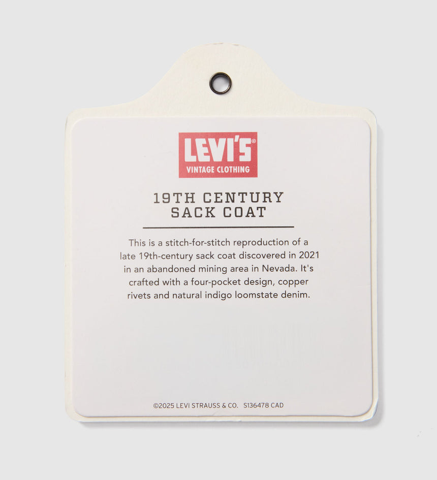 Main 11 - Levi's® Vintage Clothing Men's 19th Century Sack Coat - 0052Y0000