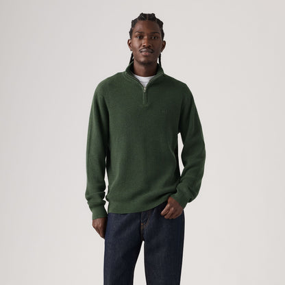 Thumbnail 1 - Levi's® Men's Housemark Quarter Zip Sweater - 0058U0001