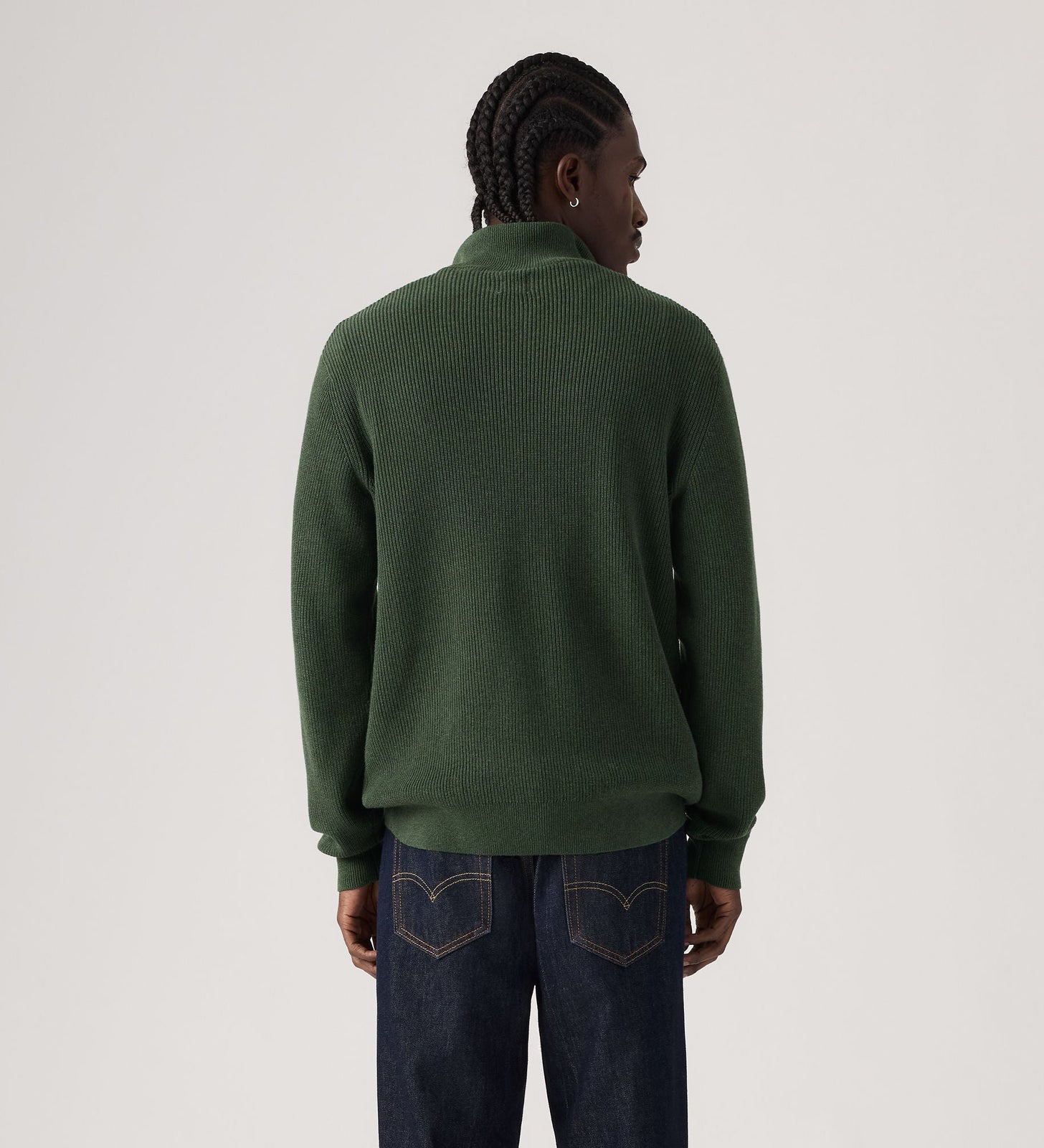 Main 2 - Levi's® Men's Housemark Quarter Zip Sweater - 0058U0001