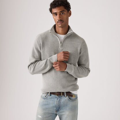 Thumbnail 3 - Levi's® Men's Housemark Quarter Zip Sweater - 0058U0002