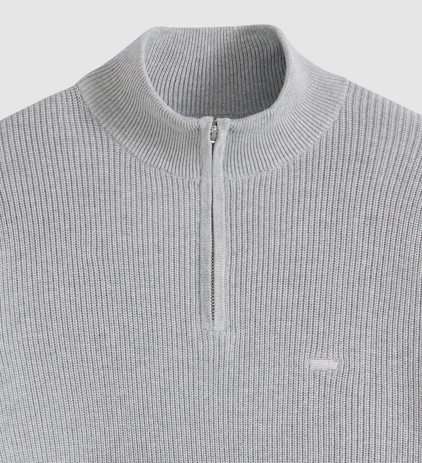 Main 6 - Levi's® Men's Housemark Quarter Zip Sweater - 0058U0002