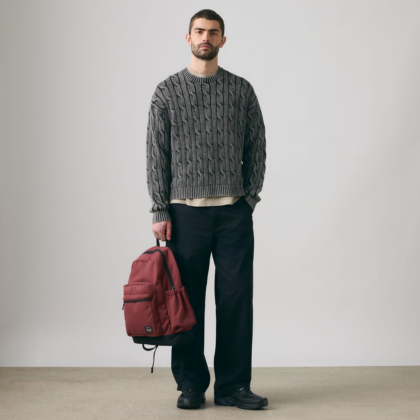 Levi's® Men's Carmel Cable Crew Sweater