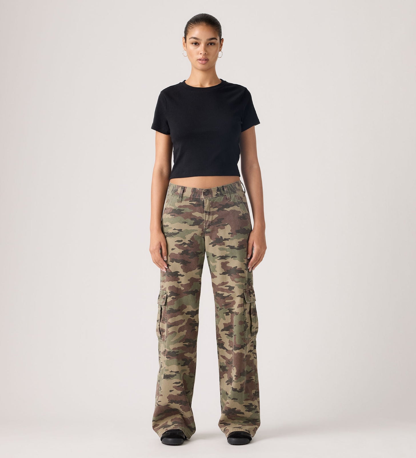 Main 1 - Levi's® Women's Superlow Loose Cargos - 005FX0005