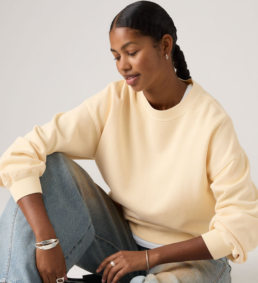 Main 4 - Levi's® Women's Vintage Boxy Sweatshirt - 005I90005