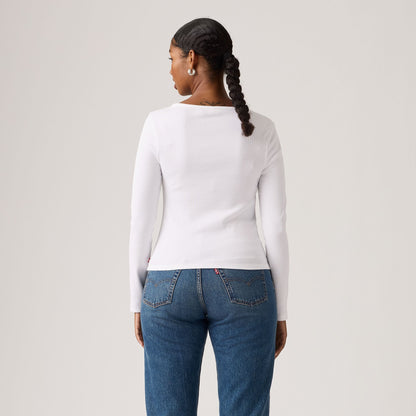 Thumbnail 2 - Levi's® Women's Essential Square Neck Long-Sleeve Tee - 005IO0005