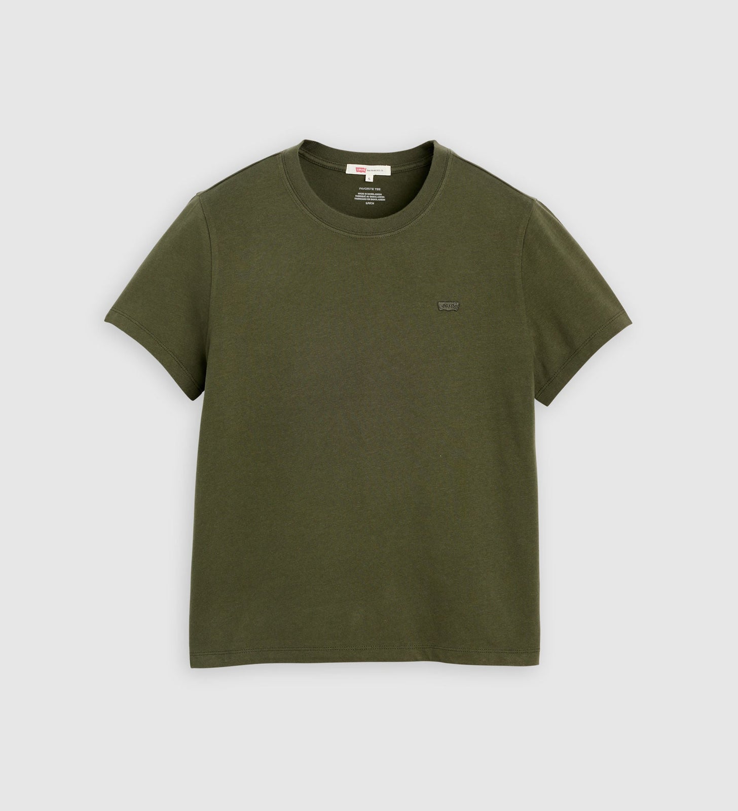 Main 5 - Levi's® Women's Favorite Cotton Tee - 005J20005
