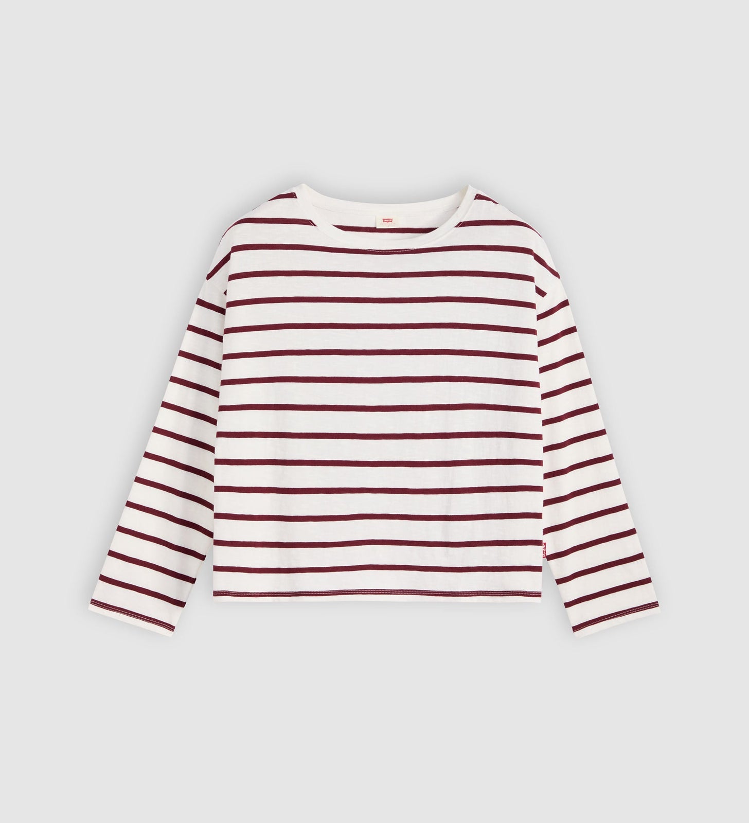 Main 5 - Levi's® Women's Julie Slub Long-Sleeve Tee - 005JU0006