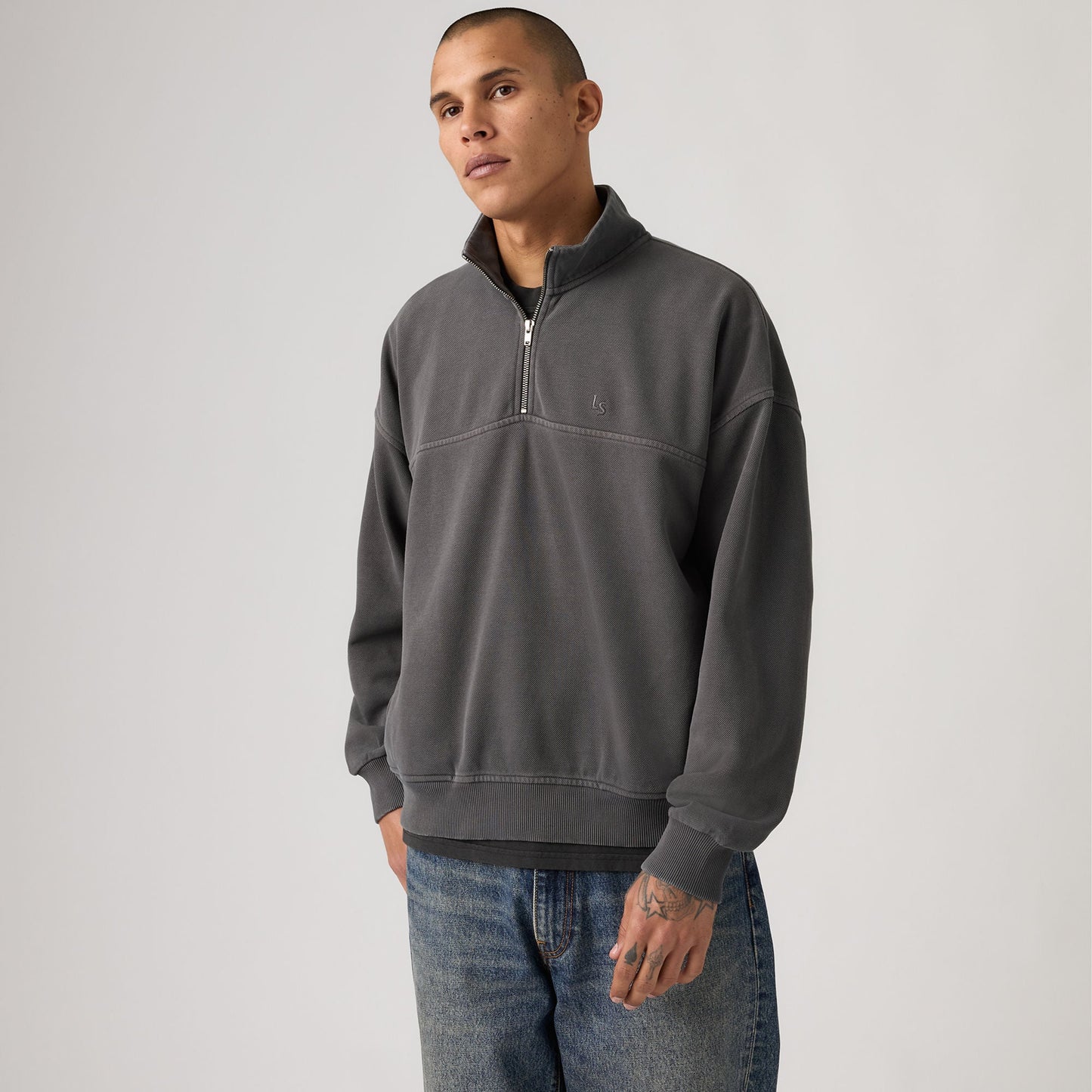 Levi's® Men's Marina Quarter-Zip Sweatshirt