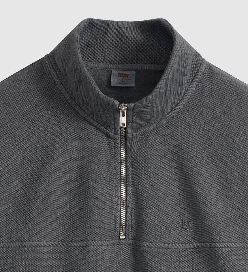 Main 6 - Levi's® Men's Marina Quarter-Zip Sweatshirt - 005K10004