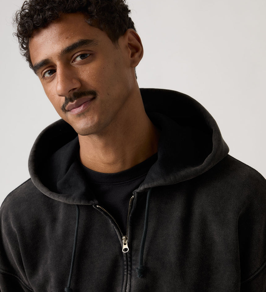 Main 4 - Levi's® Men's Hayes Boxy Full-Zip Sweatshirt - 005PJ0000