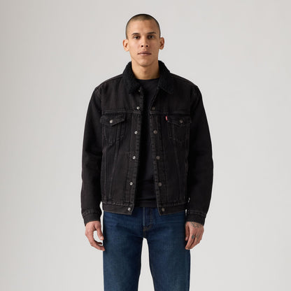 Thumbnail 1 - Levi's® Men's Type III Sherpa Trucker Jacket - 163650291
