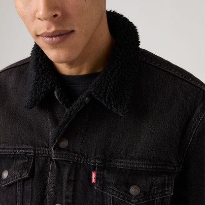 Thumbnail 4 - Levi's® Men's Type III Sherpa Trucker Jacket - 163650291