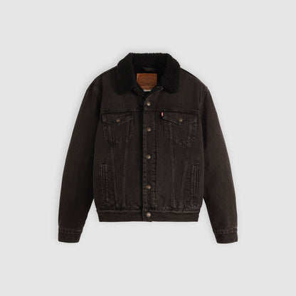 Thumbnail 5 - Levi's® Men's Type III Sherpa Trucker Jacket - 163650291