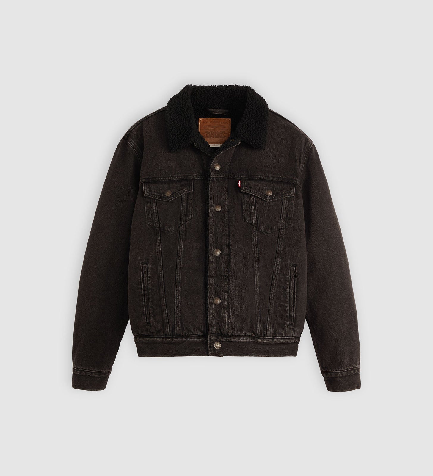 Main 5 - Levi's® Men's Type III Sherpa Trucker Jacket - 163650291