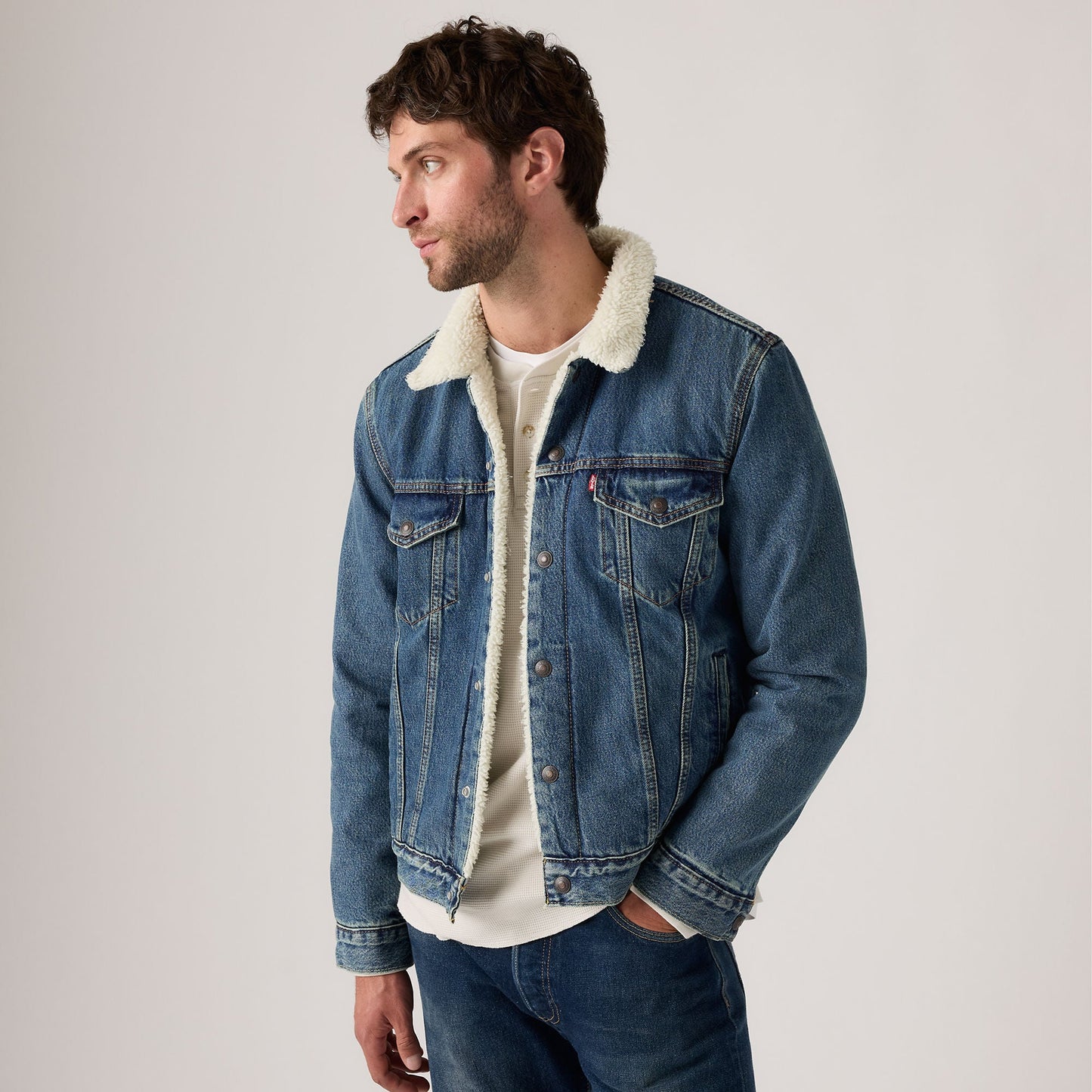 Levi's® Men's Type III Sherpa Trucker Jacket