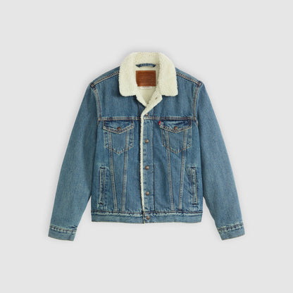 Thumbnail 5 - Levi's® Men's Type III Sherpa Trucker Jacket - 163650292