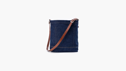 Levi’s women’s casual denim bag, back-facing view