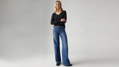 Thumbnail 1 - Levi's® Women's 318 Shaping Wide Leg Jeans - 001PZ0001