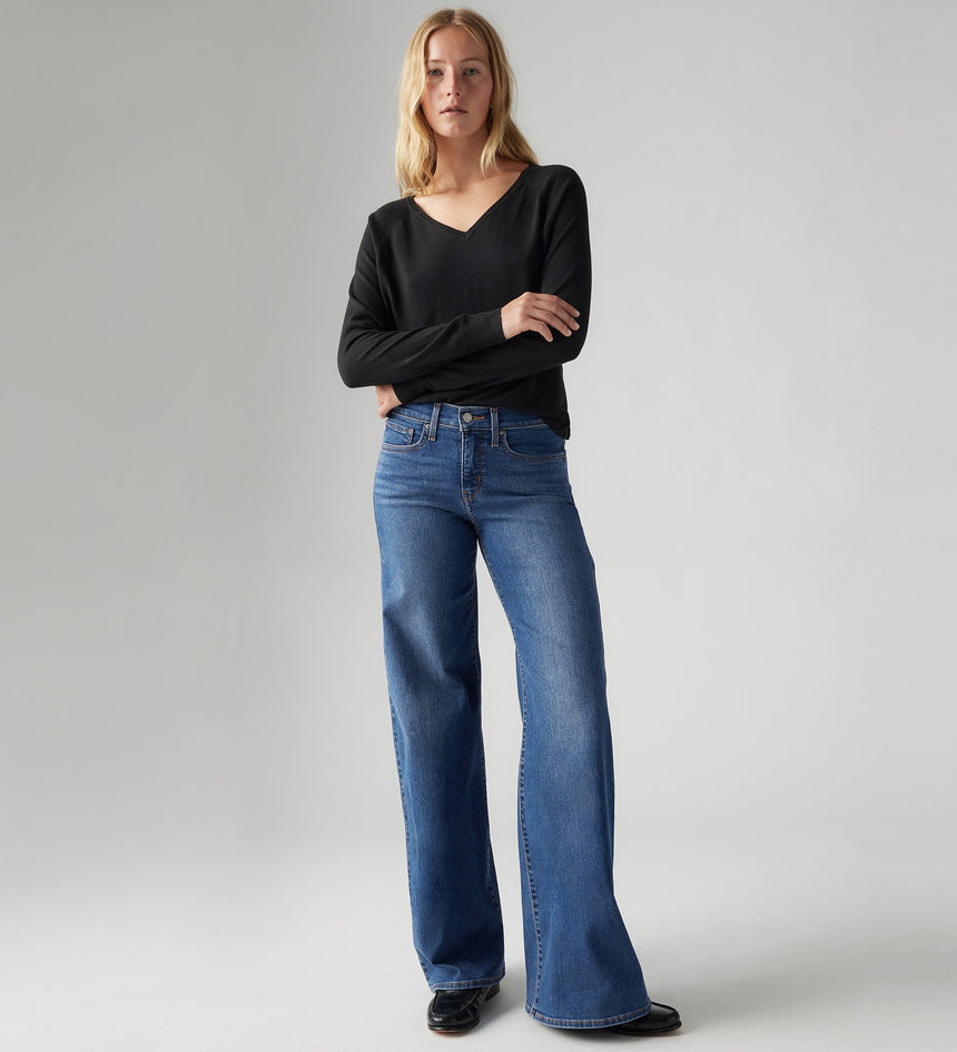 Main 1 - Levi's® Women's 318 Shaping Wide Leg Jeans - 001PZ0001