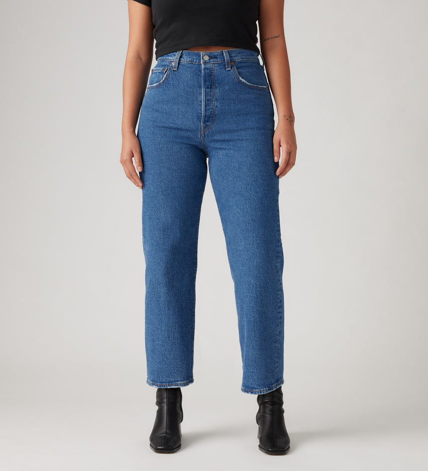 Main 4 - Levi's® Women's Ribcage Straight Ankle Jeans - 726930117