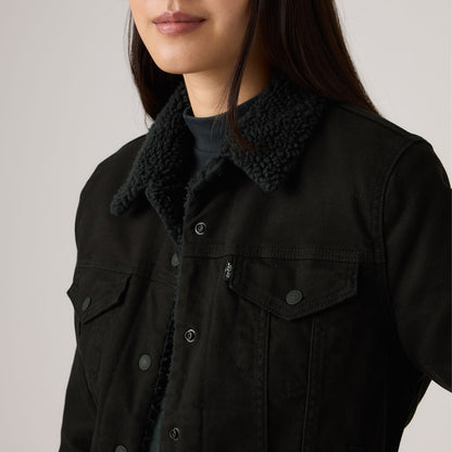 Thumbnail 5 - Levi’s® Women's Original Sherpa Trucker Jacket - 361360020
