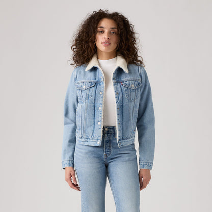 Thumbnail 1 - Levi’s® Women's Original Sherpa Trucker Jacket - 361360071