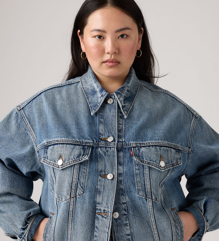 Main 4 - Levi's® Women's '90s Trucker Jacket (Plus Size) - A19920009