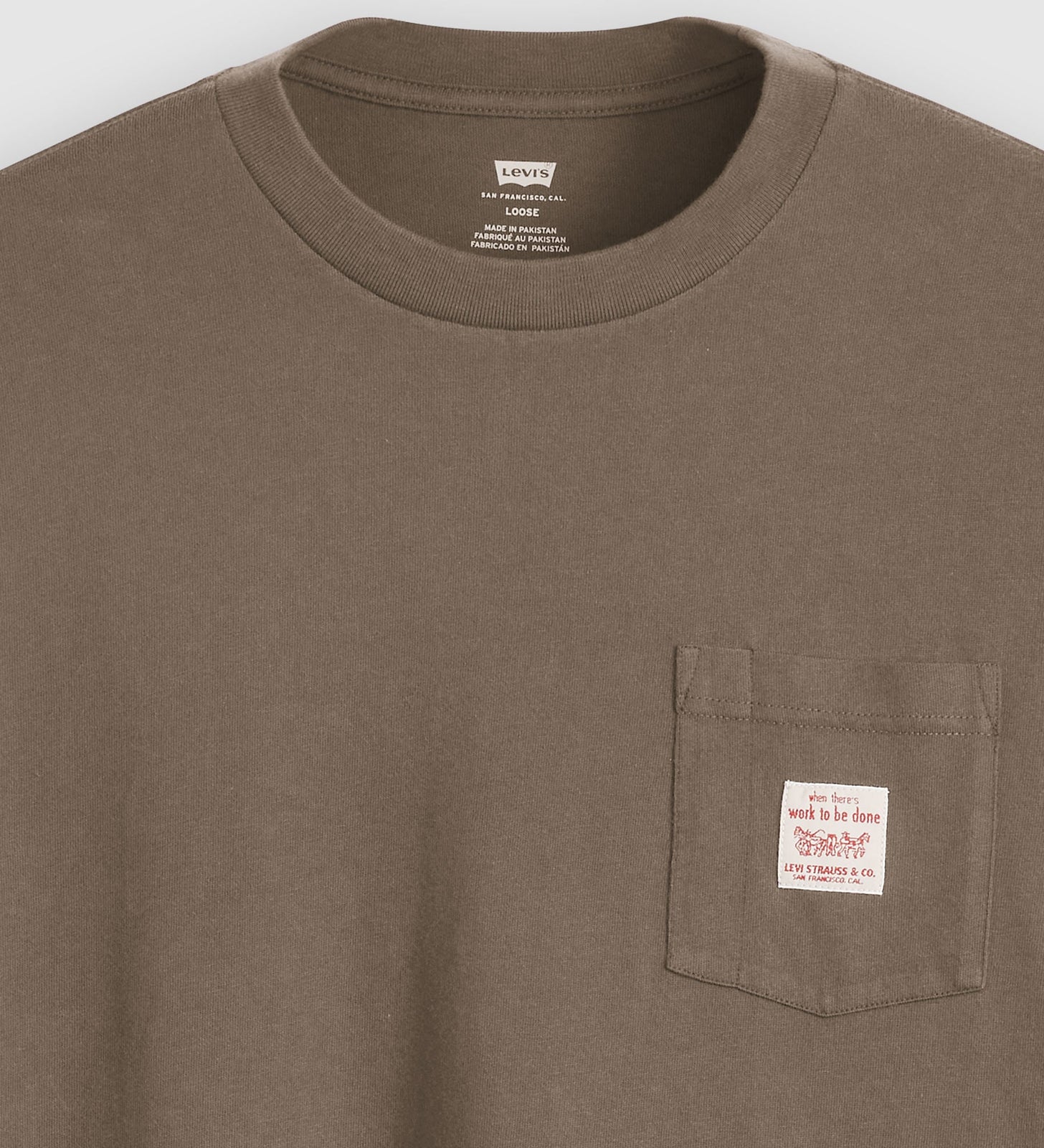 Main 6 - Levi's® Men's Short-Sleeve Workwear T-Shirt - A58500030