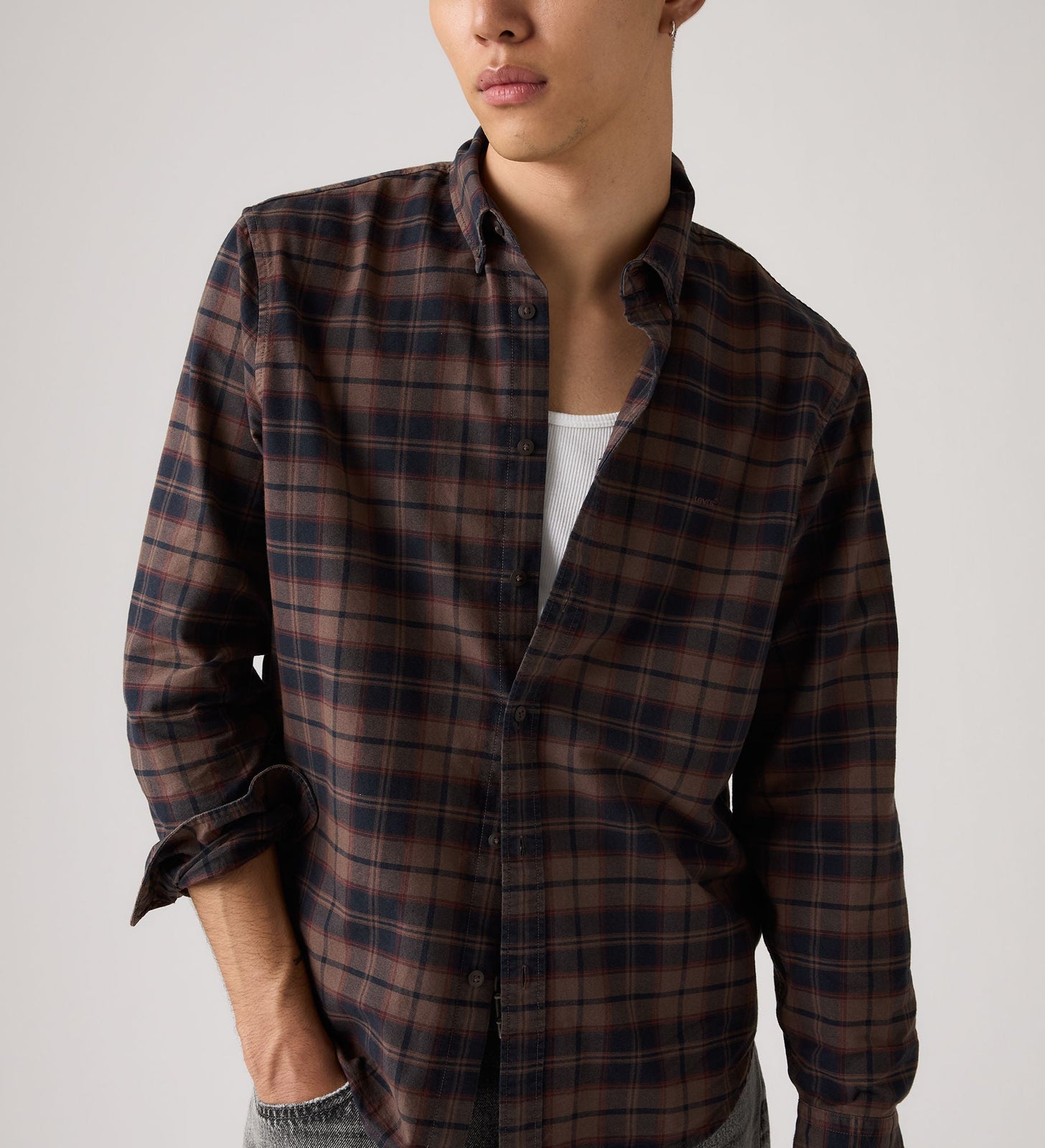 Main 6 - Levi's® Men's Authentic Button-Down Shirt - A72100063