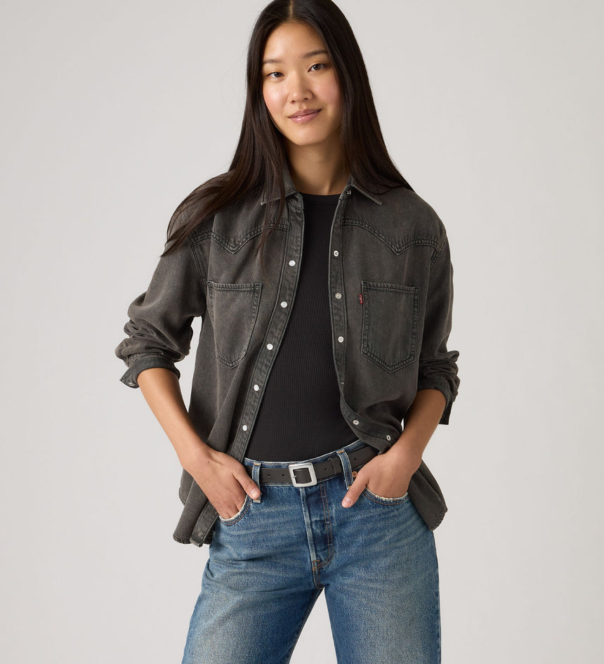 Main 3 - Levi's® Women's Teodora Western Shirt - A72440079
