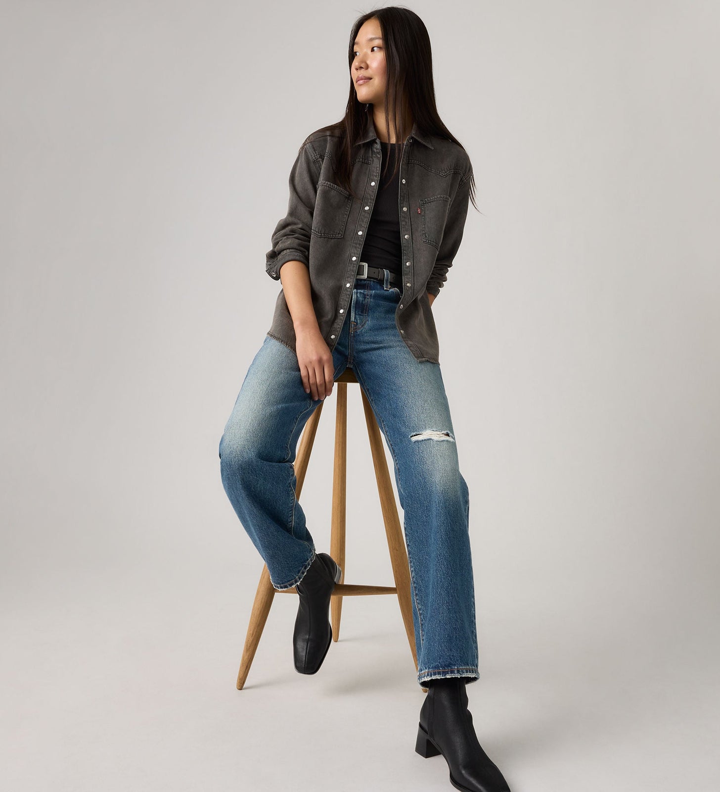 Main 4 - Levi's® Women's Teodora Western Shirt - A72440079