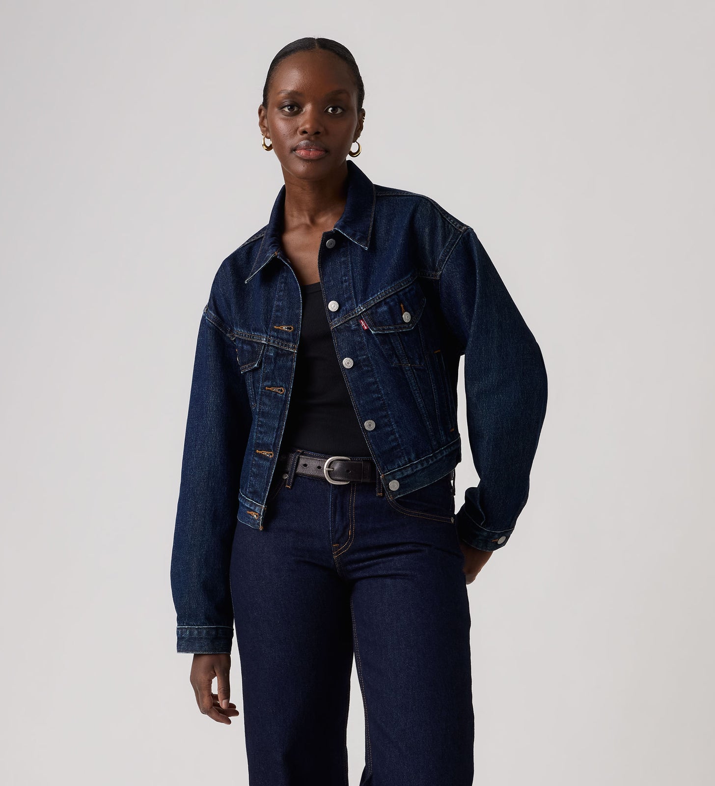Main 5 - Levi's® Women's Shrunken '90s Trucker Jacket - A91550000
