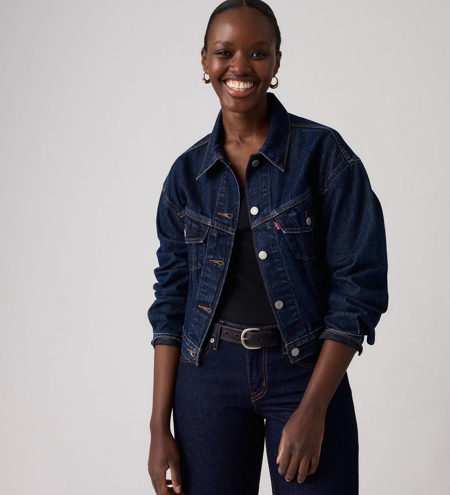Main 7 - Levi's® Women's Shrunken '90s Trucker Jacket - A91550000