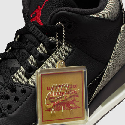 Thumbnail 7 - Air Jordan 3 x Levi’s®
Black Denim Sneakers - 008M80000