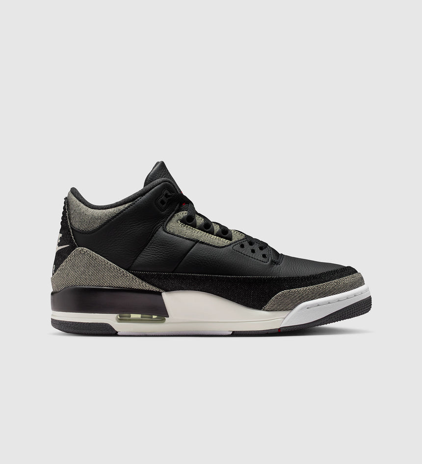 Main 10 - Air Jordan 3 x Levi’s®
Black Denim Sneakers - 008M80000