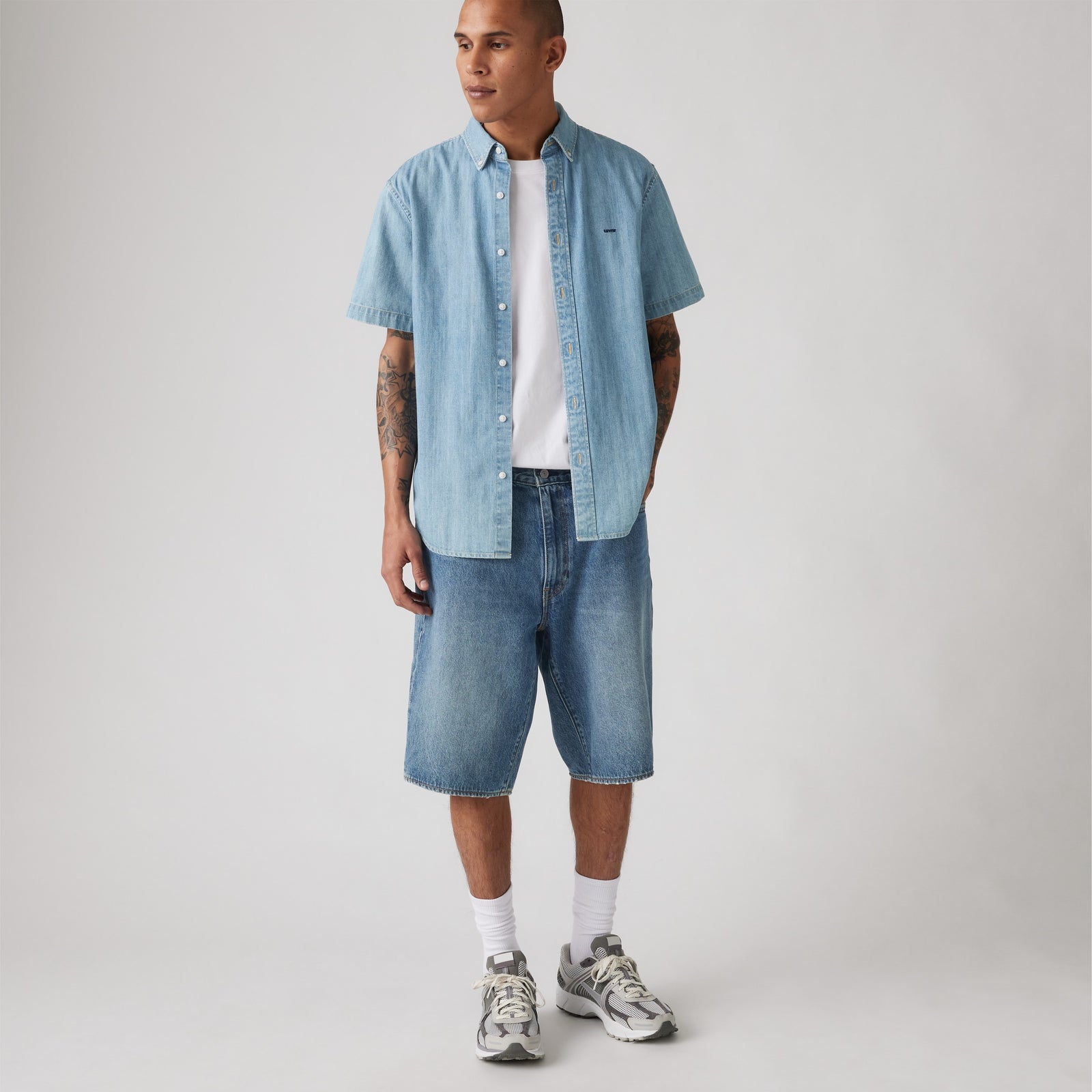 Main 2 - Levi's® Men's 478 Baggy Shorts - 001JM0005