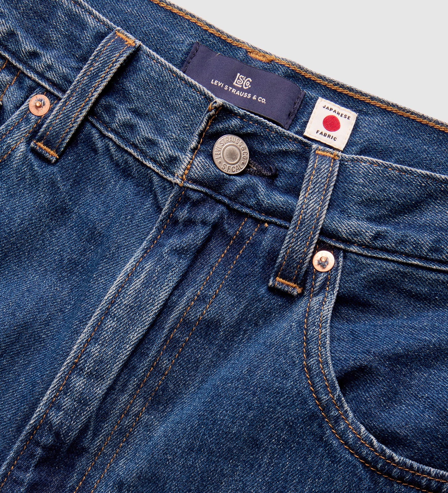 Main 10 - Levi's® Blue Tab™ Men's Marker Selvedge Loose Jeans - 001LN0007