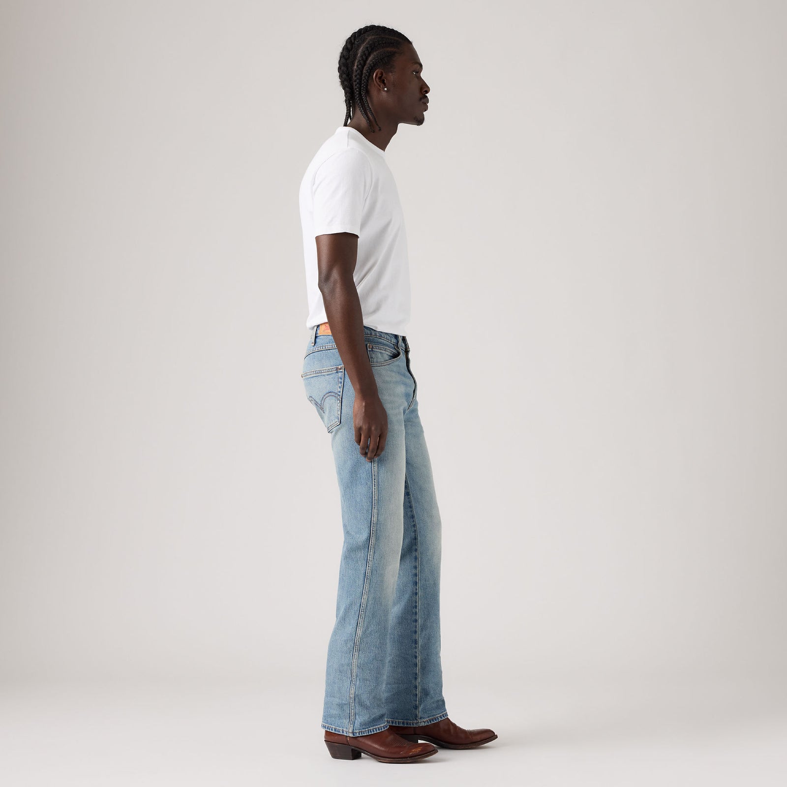 Main 3 - Levi's® Men's 507 Western Slim Bootcut Jeans - 0098C0004