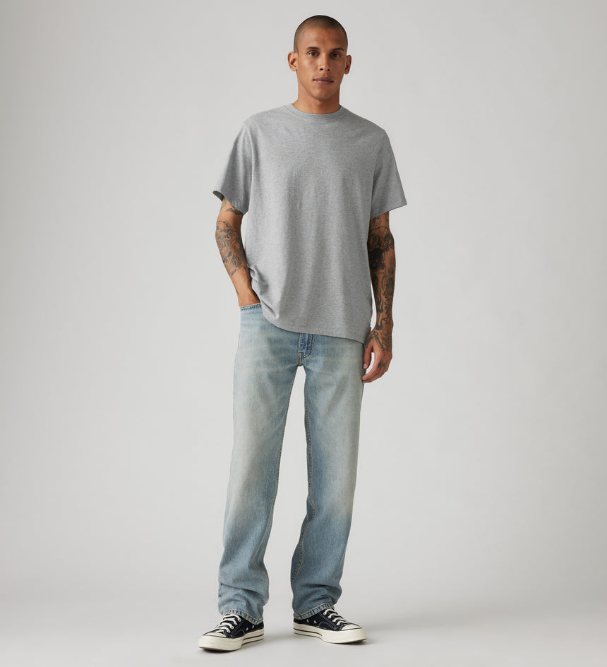 Main 4 - Levi's® Men's 555™ Relaxed Straight Jeans - A72230015