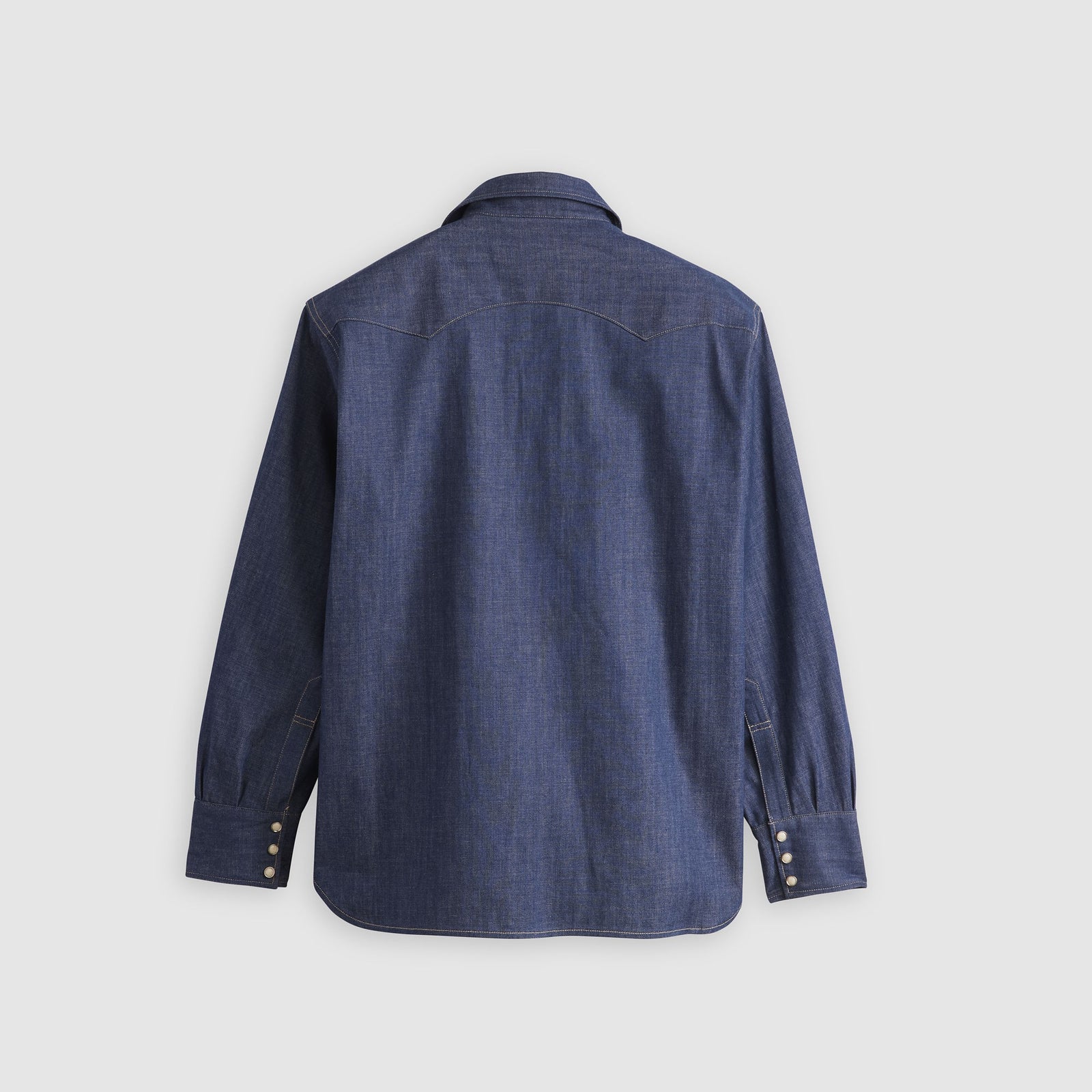 Main 6 - Levi's® Vintage Clothing Men's 1955 Shorthorn Sawtooth Shirt - 001L70002