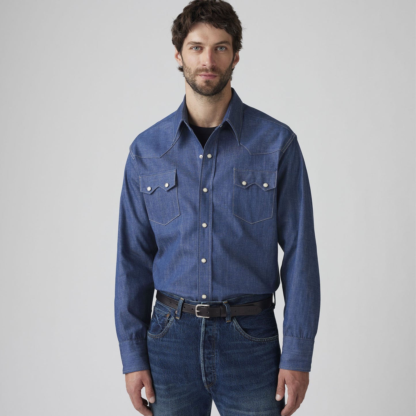 Levi's® Vintage Clothing Men's 1955 Shorthorn Sawtooth Shirt