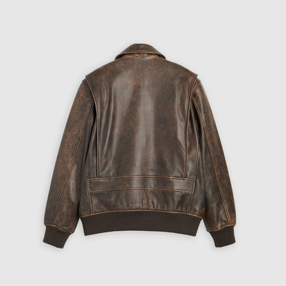 Thumbnail 7 - Levi's® Men's Clayton Leather Aviator Jacket - 003AU0000