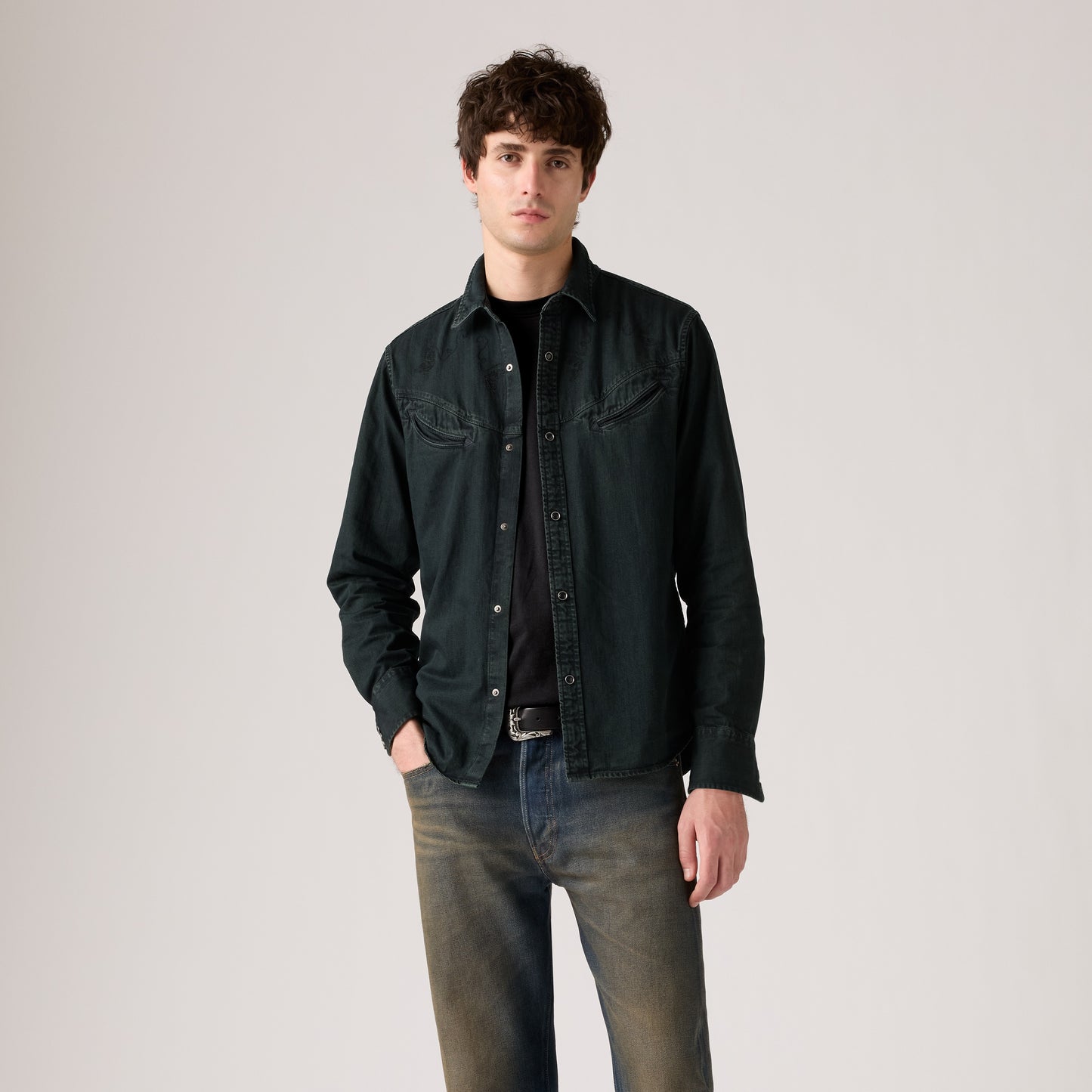 Levi's® Men's Smiley Western Shirt