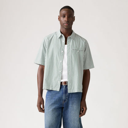 Thumbnail 2 - Levi's® Men's Short-Sleeve Zandt Cropped Shirt - 003NV0001